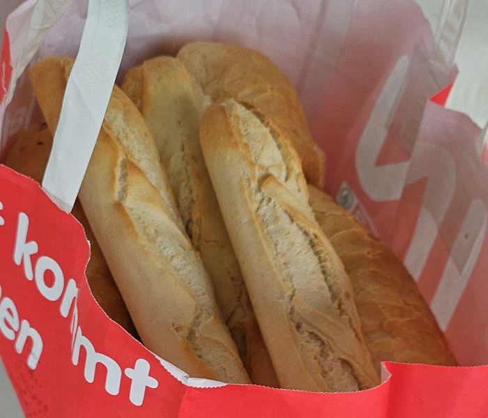 Baguettes in Hülle und Fülle